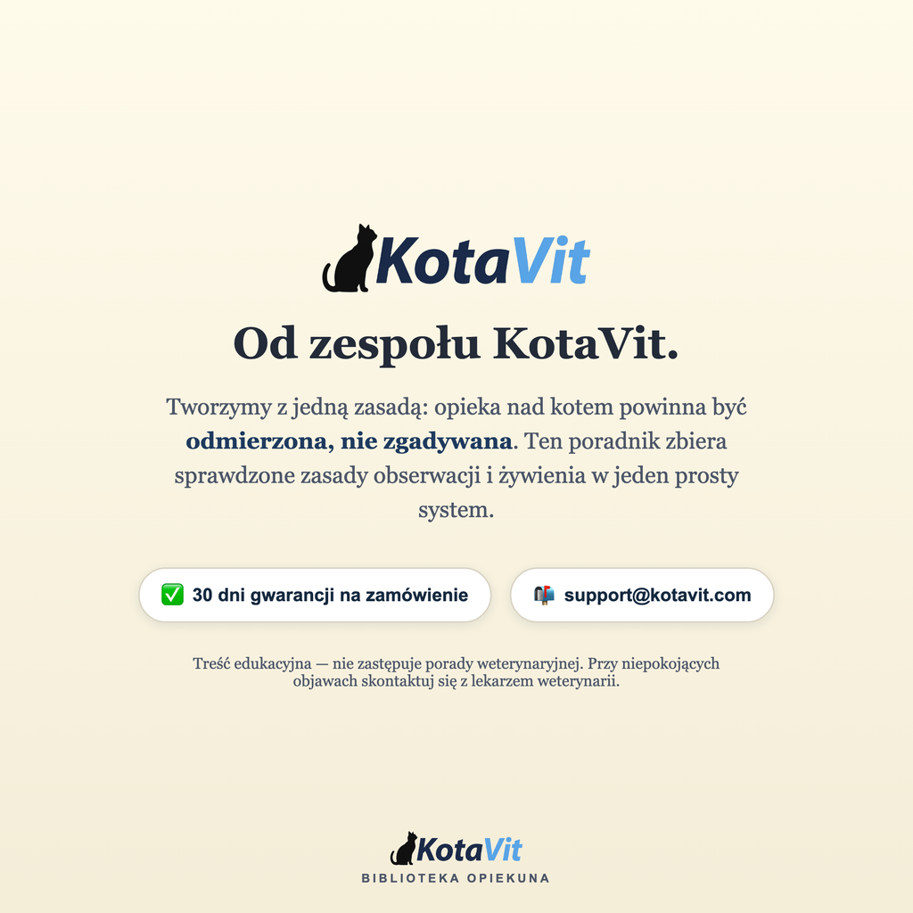 Poradnik długowieczności kota